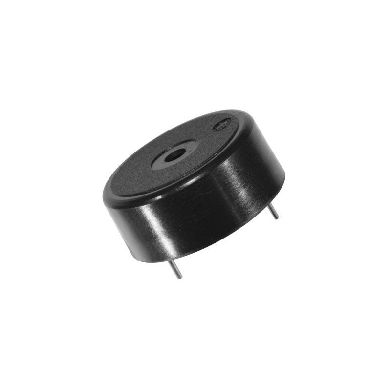 1 pcs : IP233512-1 - Buzzers Indicator, Internally Driven Piezo 12 V 10mA 3.5kHz 95dB @ 12V, 10cm Through Hole PC Pins