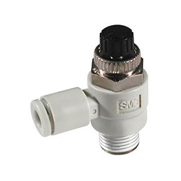 1 pcs - SMC AS Series Threaded Speed Controller, M5 x 0.8 Inlet Port x 4mm Tube Outlet Port