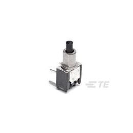 1 pcs - TE Connectivity TP Series Push Button Switch, (On)-Off, Through Hole, SPST, 20V dc