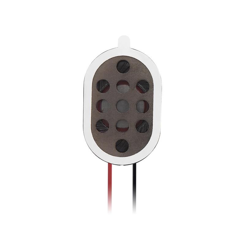 1 pcs : SPKM.2030.8.A - 8 Ohms General Purpose Speaker 500 mW 100 Hz ~ 10 kHz Top Round, Rectangular Frame