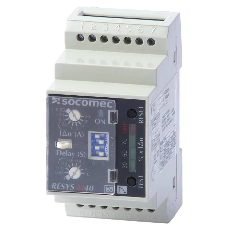 1 pcs - Socomec Earth Leakage Relay