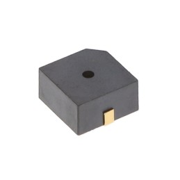 1 pcs : ASI09N27MFD-05TRQ - Buzzers Indicator, Internally Driven Magnetic 5 V 30mA 2.7kHz 80dB @ 5V, 10cm Surface Mount Solder P