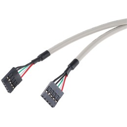 1 pcs - RS PRO 2 Port USB Network Adapter USB 2.0 USB A x 2 to IDC x 2