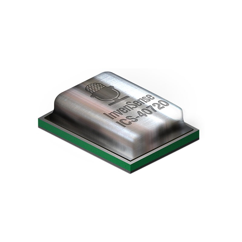 1 pcs : ICS-40720 - 75 Hz ~ 20 kHz Analog Microphone MEMS (Silicon) 1.5 V ~ 3.63 V Omnidirectional (-38dB ±2dB @ 94dB SPL) Solde