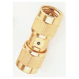 10 pcs - TE Connectivity Straight 50Ω RF Adapter SMA Plug to SMA Plug 18GHz