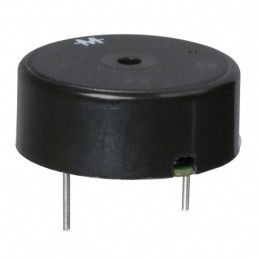 1 pcs : PK-21N30PQ - Buzzers Indicator, Internally Driven Piezo 12 V 12mA 3kHz 80dB @ 12V, 30cm Through Hole PC Pins