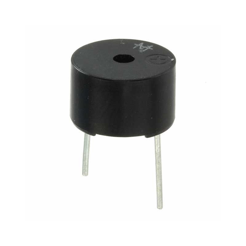 1 pcs : PB-12N23MPW-05Q - Buzzers Indicator, Internally Driven Magnetic 5 V 50mA 2.3kHz 85dB @ 5V, 10cm Through Hole PC Pins