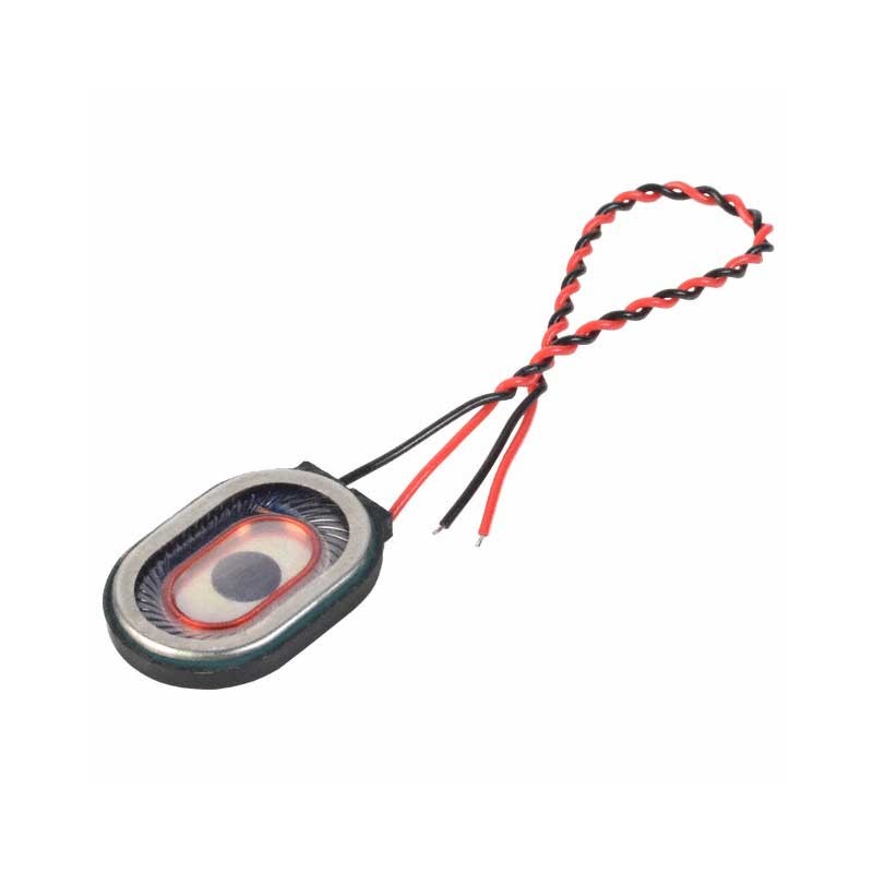 1 pcs : CDS-20144-L100 - 4 Ohms General Purpose Speaker 1 W 480 Hz ~ 20 kHz Top Oval