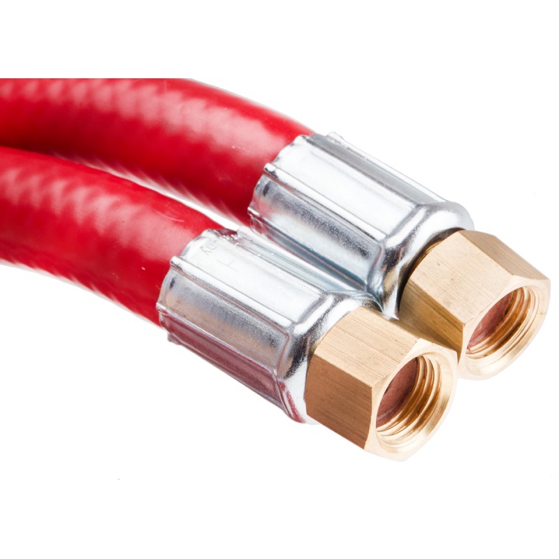 1 pcs - RS PRO Flexible Hose, Female 1/4in to Female 1/4in, 20 bar