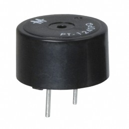 1 pcs : PT-1240PQ - Buzzers Transducer, Externally Driven Piezo 5 V 2mA 4.1kHz 80dB @ 5V, 10cm Through Hole PC Pins