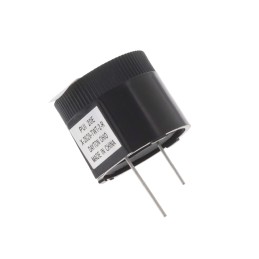 1 pcs : X-2629-TWT-2-R - Buzzers Indicator, Internally Driven Piezo 12 V 40mA 2.9kHz 110dB @ 12V, 10cm Through Hole PC Pins