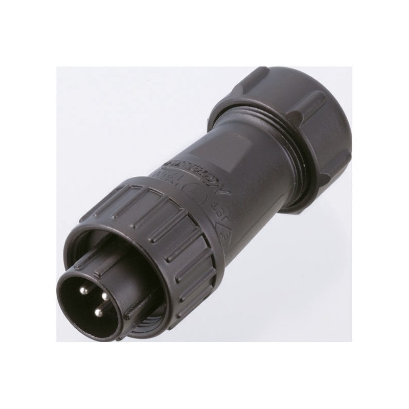 1 pcs - Nanahoshi Kagaku Circular Connector, 7 Contacts, Cable Mount, Plug, Male, NJW Series