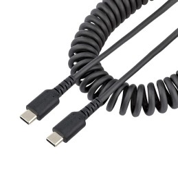 1 pcs - StarTech.com USB 2.0 Cable, Male USB C to Male USB C Rugged USB Cable, 320mm