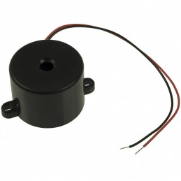 1 pcs : CEP-2280 - Buzzers Indicator, Internally Driven Piezo 12 V 17mA 3.15kHz 88dB @ 12V, 30cm Panel Mount, Flange Wire Leads