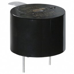 1 pcs : MCP320Q - Buzzers Indicator, Internally Driven Piezo 12 V 3 ~ 25mA 3.15kHz 55dB @ 3V, 61cm Through Hole PC Pins