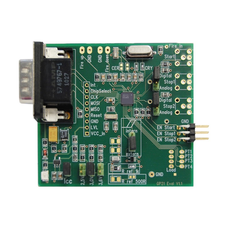 1 pcs - ScioSense Evaluation System for TDC-GP22 Time-to-Digital Converter Ultrasonic Flow Converter Evaluation Kit for