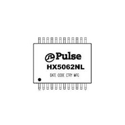 1 pcs : HX5062NL - Audio & Signal Transformers 1000BaseT SMD NonPoE 350uH .65Ohms 1-Por
