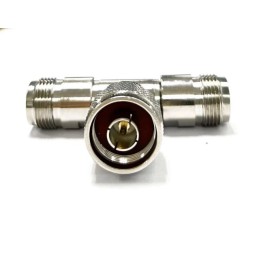 1 pcs - RS PRO Tee 50Ω Coaxial Adapter N Socket to N Socket 11GHz