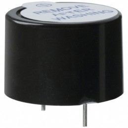 1 pcs : AI-2429-TWT-12V-3-R - Buzzers Indicator, Internally Driven Piezo 12 V 8mA 2.9kHz 95dB @ 12V, 10cm Through Hole PC Pins