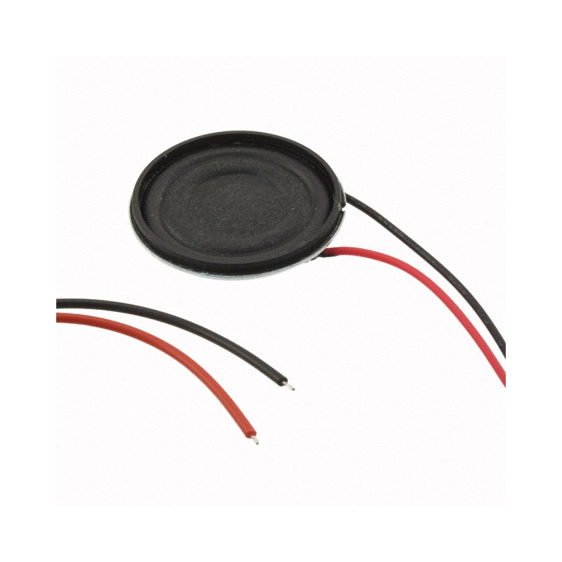 1 pcs : CLS0301-L152 - 8 Ohms Low Profile Speaker 1 W 550 Hz ~ 20 kHz Top Round