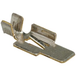 10 pcs - TE Connectivity Hermaphroditic Series Male Crimp Terminal, 22AWG Min, 18AWG Max