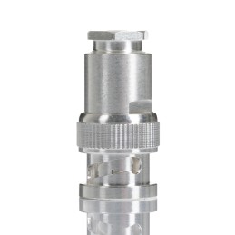 1 pcs - RS PRO, Plug Cable Mount BNC Connector, 50Ω, Clamp Termination, Straight Body