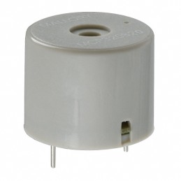 1 pcs : MCP320B2Q - Buzzers Indicator, Internally Driven Piezo 12 V 20mA 2.5kHz 95dB @ 12V, 30cm Through Hole PC Pins