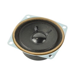 1 pcs : GF0668B - 8 Ohms General Purpose Speaker 3 W 200 Hz ~ 17 kHz Top Round, Square Frame
