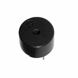 1 pcs : PB-12N23P-01Q - Buzzers Indicator, Internally Driven Magnetic 1.5 V 25mA 2.3kHz 80dB @ 1.5V, 10cm Through Hole PC Pins