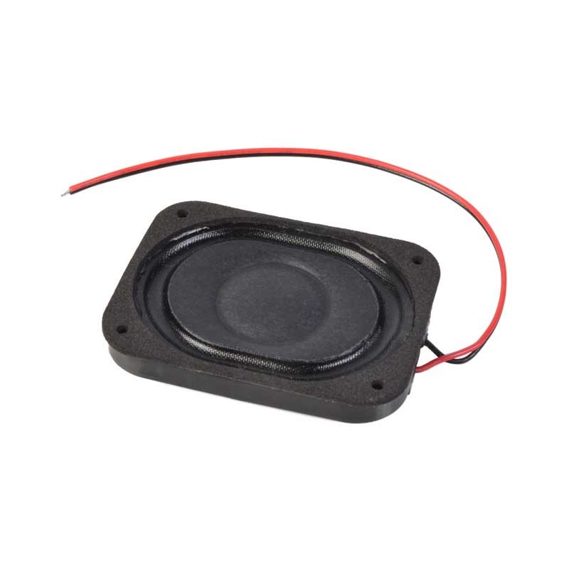1 pcs : CDS-40304-L100 - 4 Ohms General Purpose Speaker 2 W 320 Hz ~ 20 kHz Top Rectangular