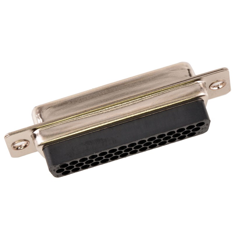 1 pcs - FCT from Molex 173113 44 Way Panel Mount D-sub Connector Socket, 1.98mm Pitch, with 4-40 Screw Locks