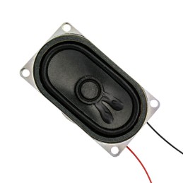 1 pcs : SP-7140-1 - 4 Ohms General Purpose Speaker 3 W 300 Hz ~ 20 kHz Top Rectangular