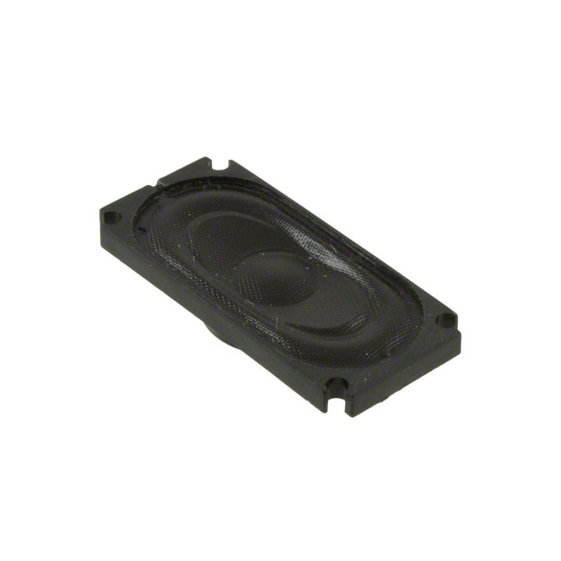 1 pcs : GC0351M-3 - 8 Ohms General Purpose Speaker 1 W 520 Hz ~ 20 kHz Top Oval, Rectangular Frame