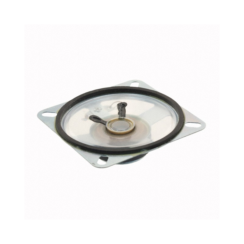 1 pcs : GF0666M - 8 Ohms General Purpose Speaker 500 mW 420 Hz ~ 12 kHz Top Round, Square Frame
