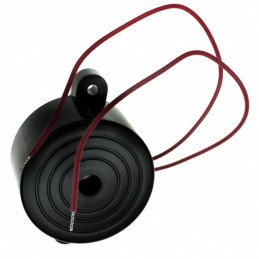 1 pcs : CPE-422AC - Buzzers Indicator, Internally Driven Piezo 220 V 13mA 3kHz 92dB @ 220V, 30cm Panel Mount, Flange Wire Leads