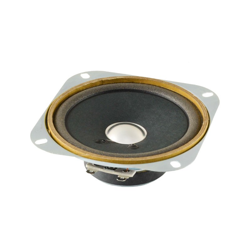 1 pcs : CSS-1021028N - 8 Ohms General Purpose Speaker 10 W 92 Hz ~ 7.8 kHz Top Round, Square Frame