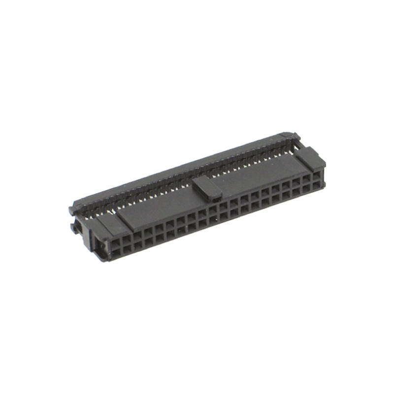 1 pcs - TE Connectivity 40-Way IDC Connector Socket for Cable Mount, 2-Row