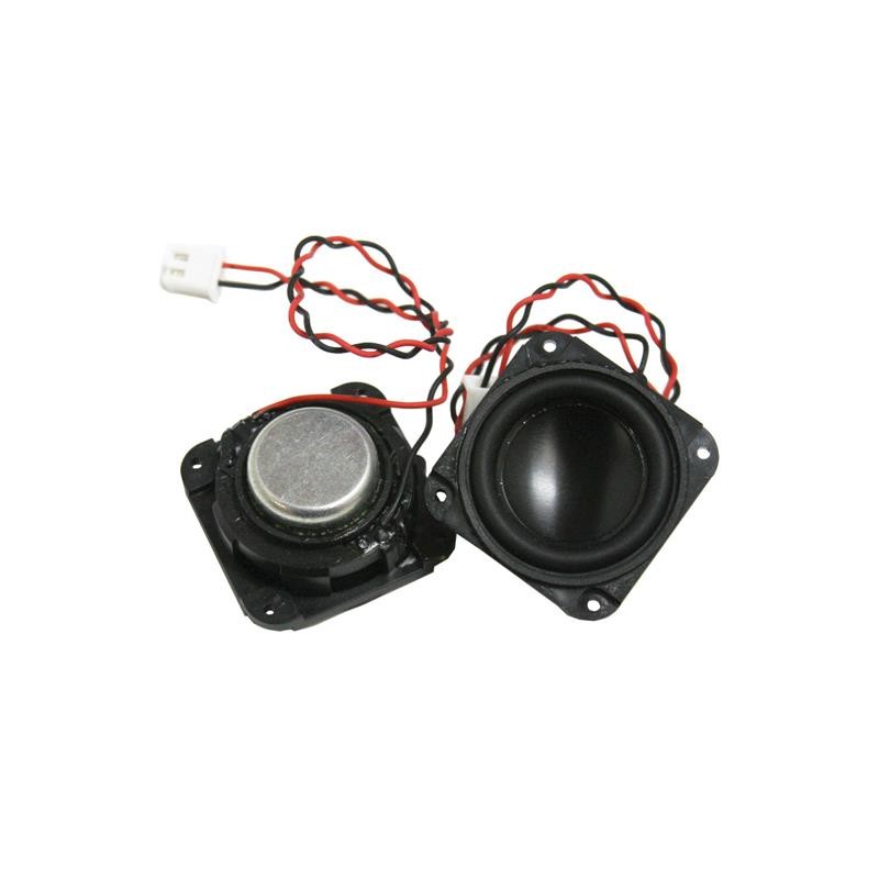 1 pcs : CS32-03W23-16-1X - 8 Ohms General Purpose Speaker 3 W 184 Hz ~ 20 kHz Top Round, Square Frame