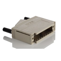 1 pcs - ERNI 063 Series D Sub Backshell, 25 Way