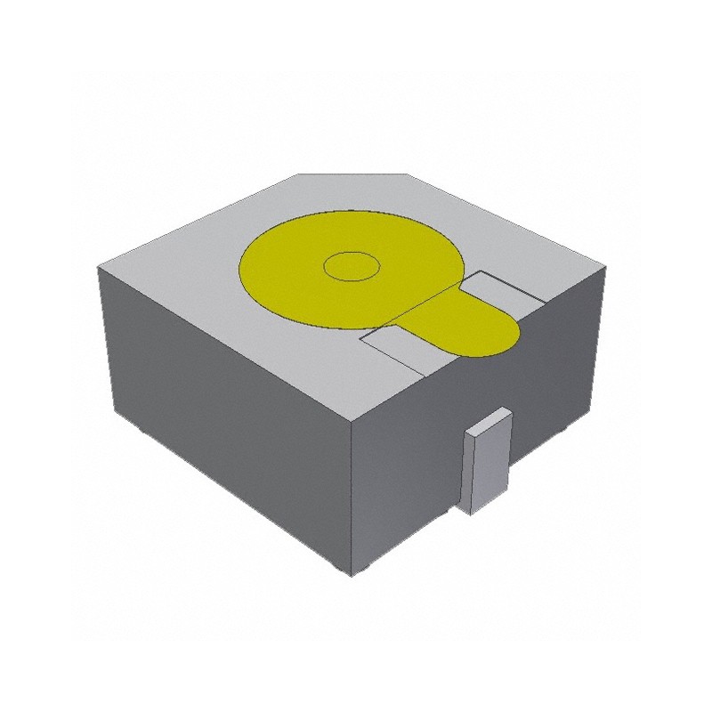 1 pcs : SMI-1324-TW-3V-R-T/R - Buzzers Indicator, Internally Driven Electromechanical/Magnetic 3 V 30mA 2.4kHz 75dB @ 3V, 10cm S
