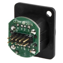 1 pcs - RS PRO Straight, Panel Mount, Socket 2.0 USB Connector