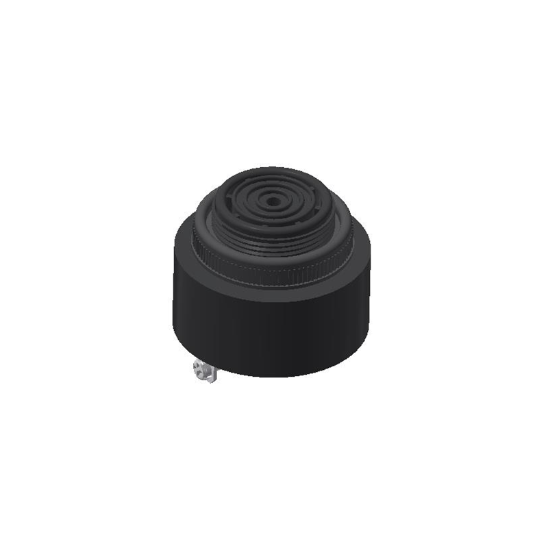 1 pcs : AI-4228-P-C18-3-R - Buzzers Indicator, Internally Driven Piezo 12 V 20mA 2.9kHz 90dB @ 12V, 30cm Panel Mount Screw Termi