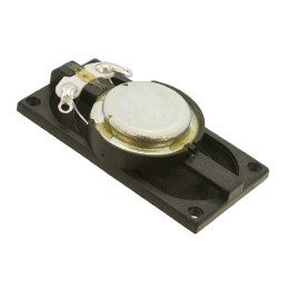 1 pcs : GC0401S - 8 Ohms General Purpose Speaker 1 W 440 Hz ~ 12 kHz Top Oval, Rectangular Frame