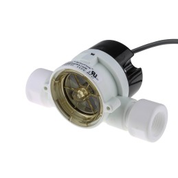 1 pcs - Gems Sensors RFO Series RotorFlow Electronic Flow Sensor for Liquid, 15 L/min Min, 75 L/min Max