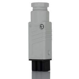 1 pcs - Hirschmann, ST IP54 Grey Cable Mount 3 + PE Industrial Power Socket, Rated At 10A, 230 V, 400 V