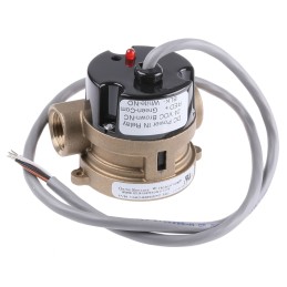 1 pcs - Gems Sensors RFS Series RotorFlow Electronic Flow Sensor for Liquid, 15 L/min Min, 75 L/min Max