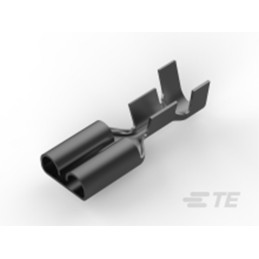 1 Reel of 12000 - TE Connectivity FASTIN-FASTON .250 Uninsulated Female Spade Connector, Receptacle, 7.49 x 3.3mm Tab Size, 0.82