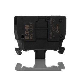 1 pcs - Eaton M22 Series Light Block, 12 - 30V ac/dc, Green Light