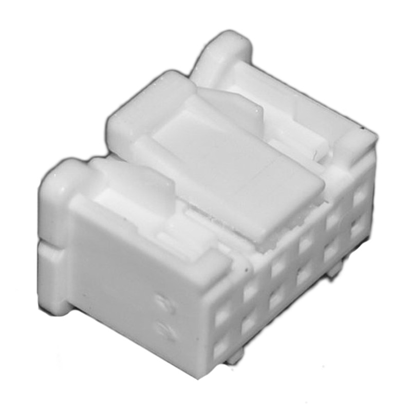 10 pcs - JST, PUD Female Connector Housing, 2mm Pitch, 14 Way, 2 Row