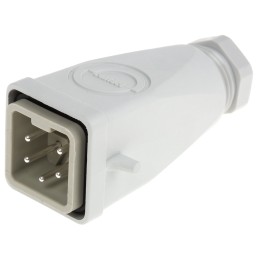 1 pcs - Epic Contact Hood Kit, 4 Way, 10A, Male, H-A, 400 V, 600 V